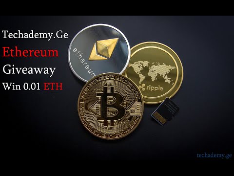 Techademy.Ge-ის Ethereum Giveaway გათამაშება, გამარჯვებულების გამოვლინება [with sound]